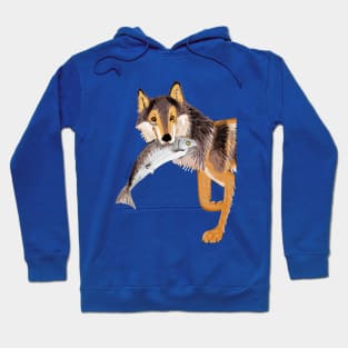 Totem Coastal wolf (Vancouver Wolf) #1 Hoodie